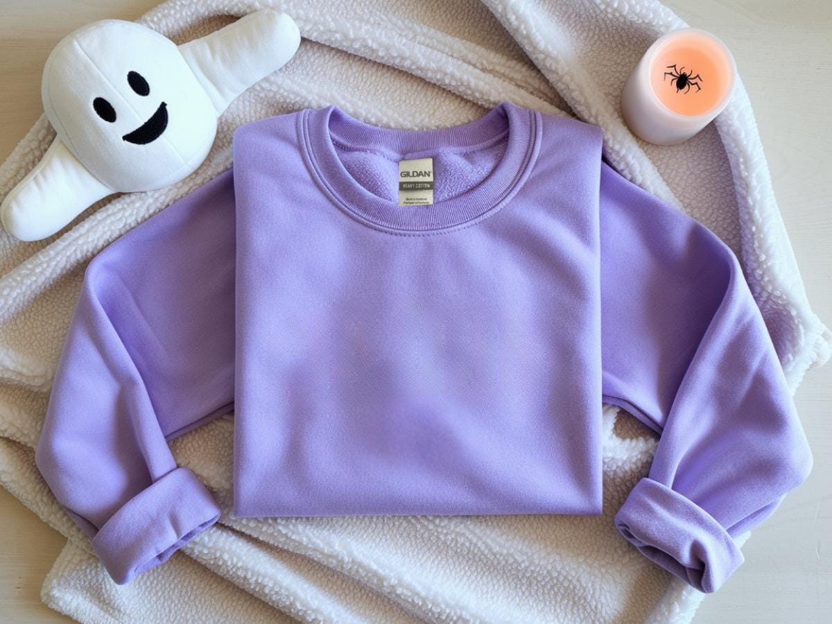 Digital Download Sweatshirt Mockup, Comfort Colors 1466, Christmas & Halloween, Apparel Design, Festive Season