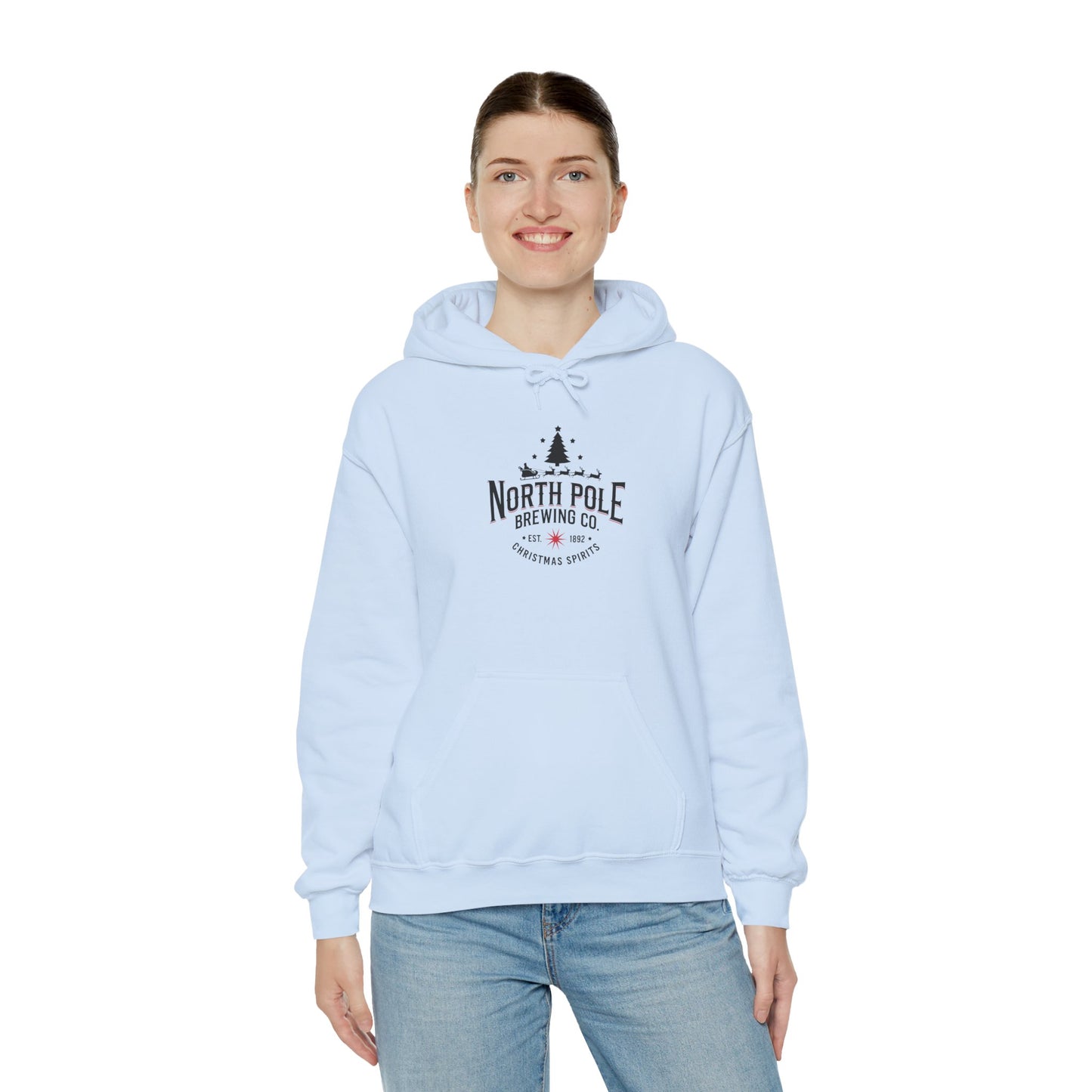 North Pole Brewing Co. Hoodie — Christmas Brewery Holiday Sweatshirt