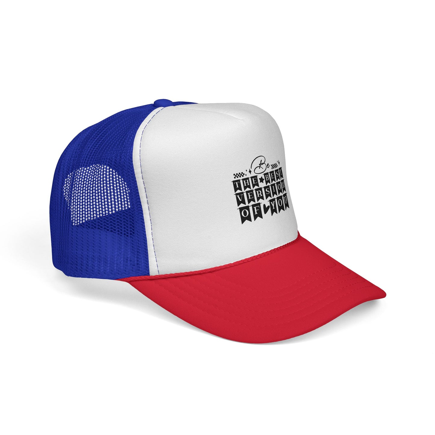 Trucker Cap — 'A Little Bit of Crazy' Retro Badge Mesh Hat