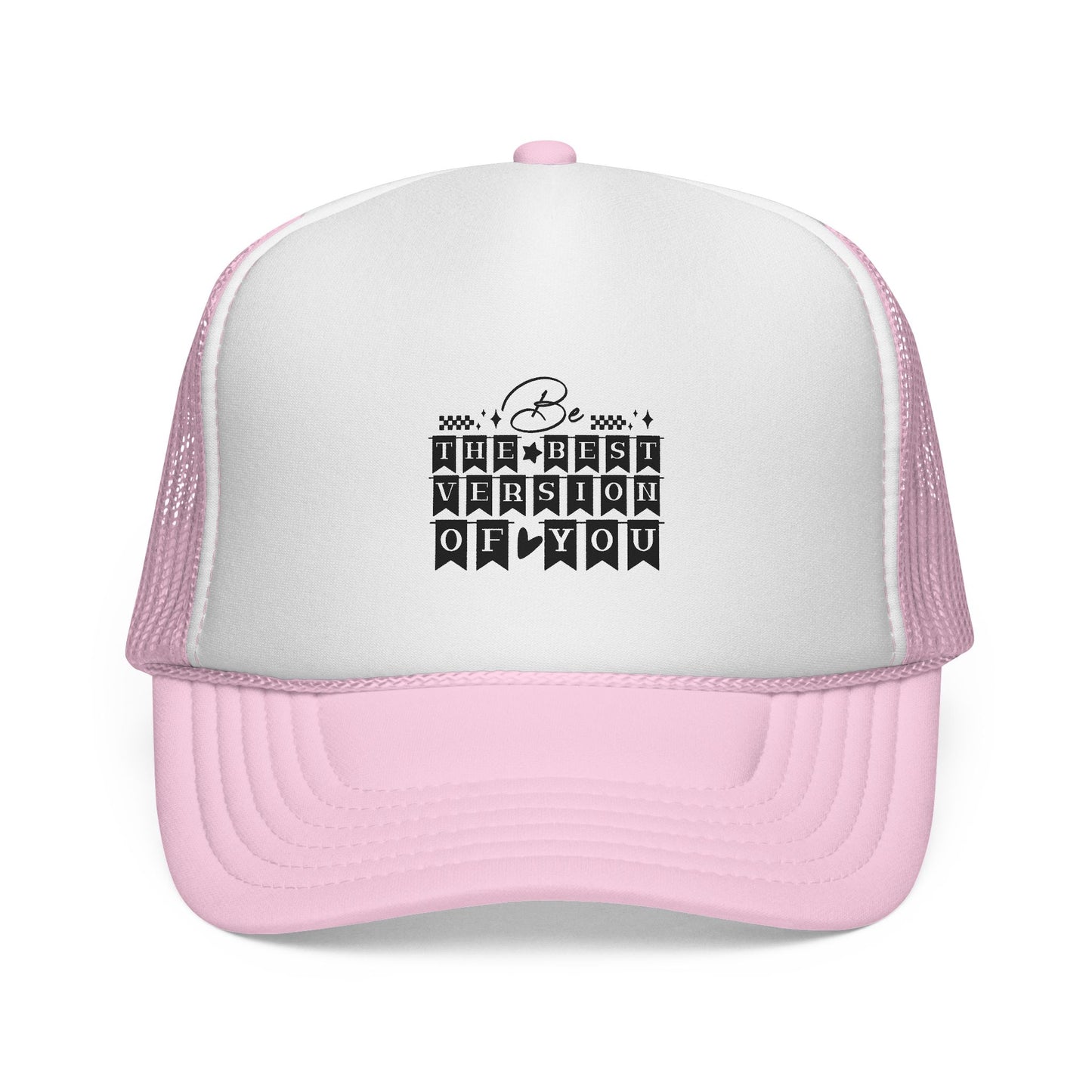 Trucker Cap — 'A Little Bit of Crazy' Retro Badge Mesh Hat