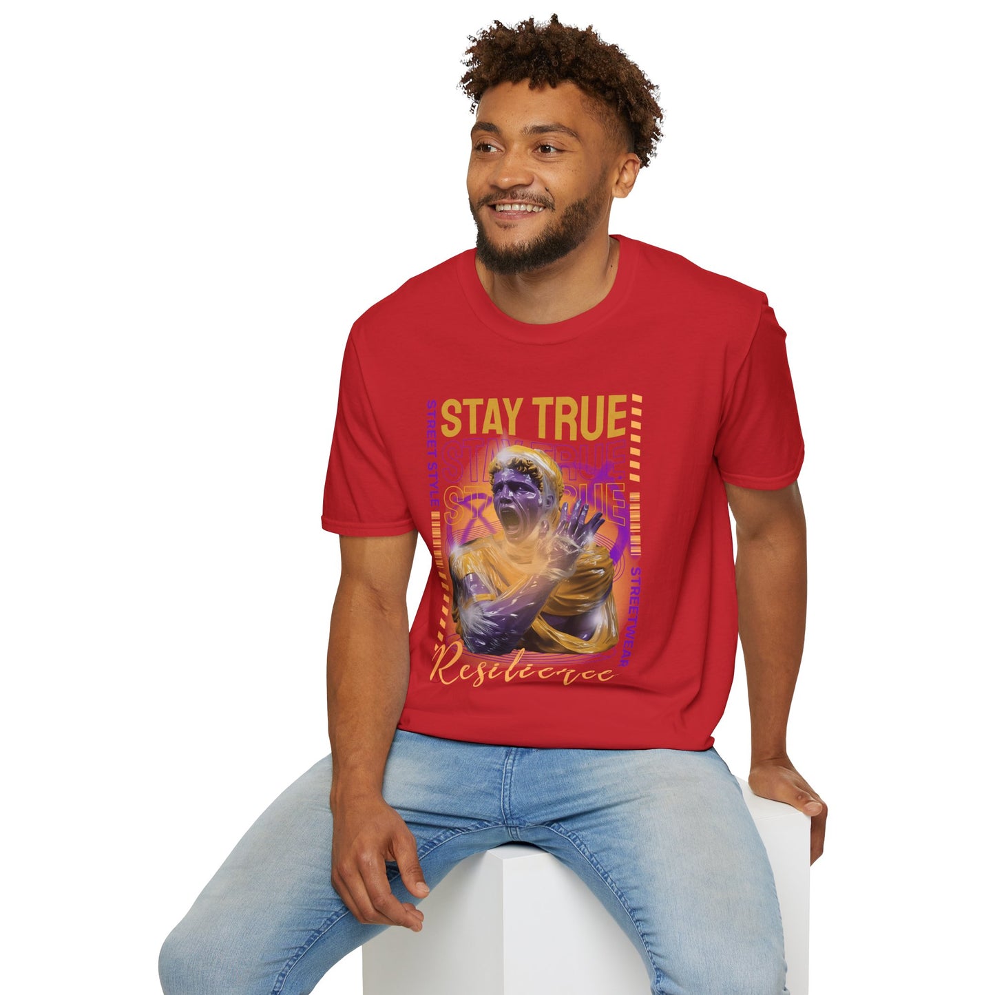 Stay True Resilience T‑Shirt — Motivational Street Style Graphic Tee