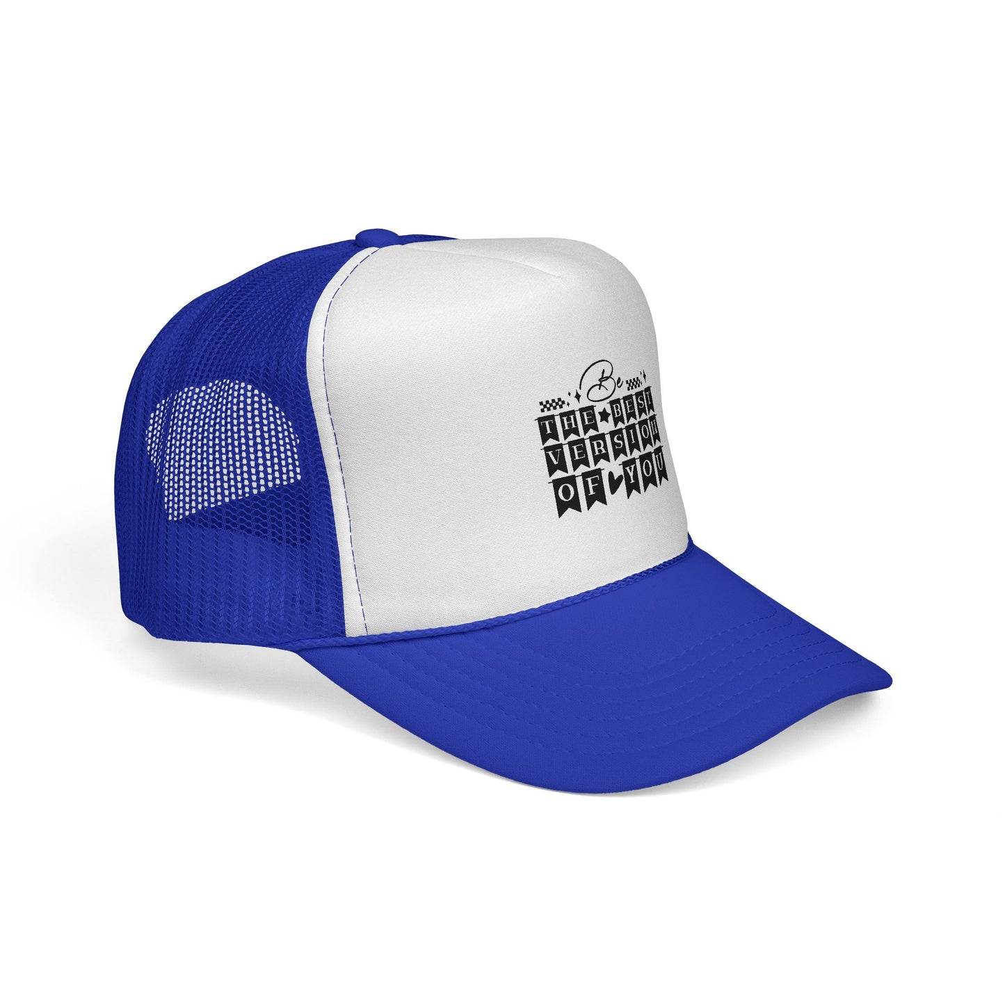 Trucker Cap — 'A Little Bit of Crazy' Retro Badge Mesh Hat