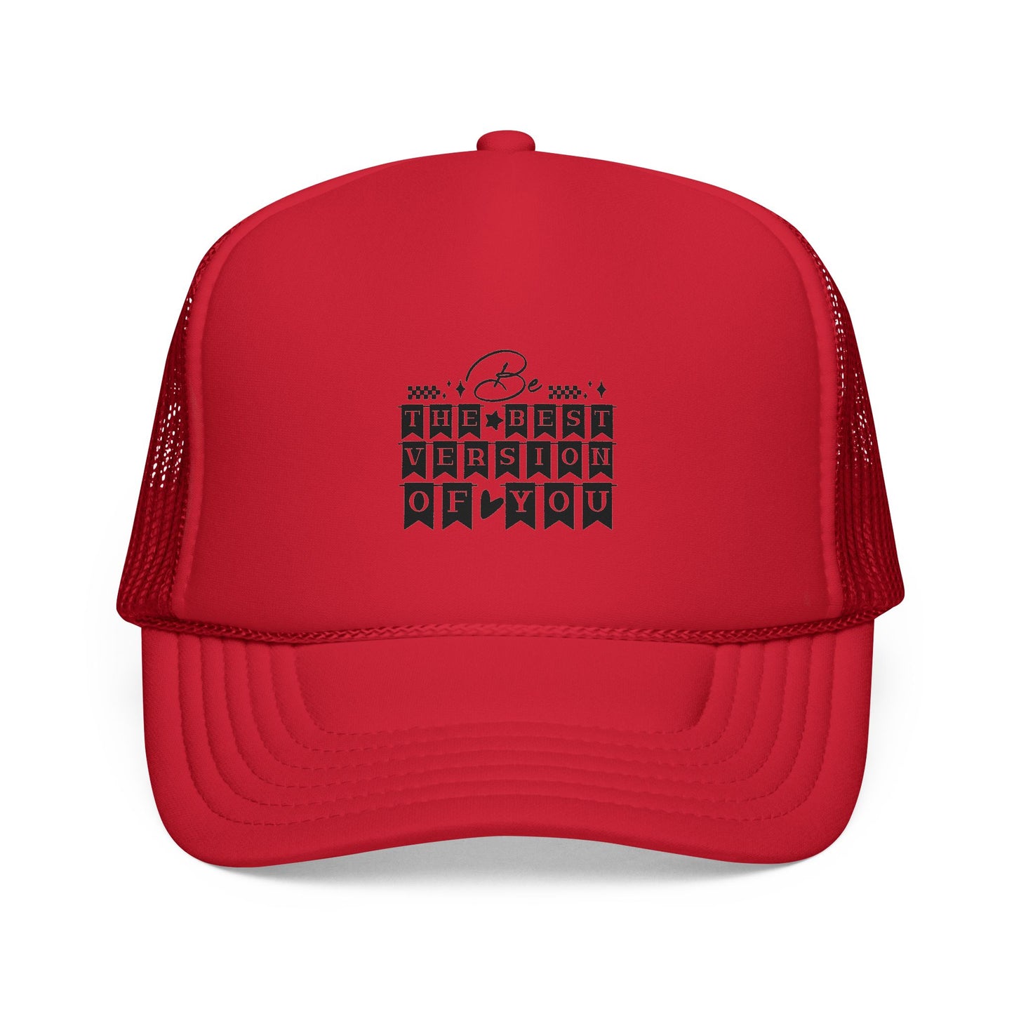 Trucker Cap — 'A Little Bit of Crazy' Retro Badge Mesh Hat