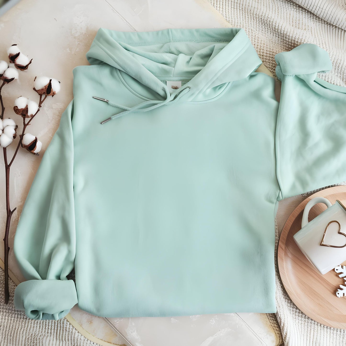 Gildan 18500 Hoodie Mockup Bundle, Flat Lay PSD & JPEG (Digital Download)