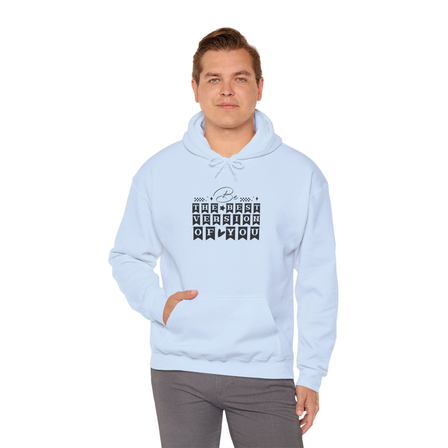 Hoodie — "All I Want Is A Version Of You" Minimalist Lyric Graphic Pullover