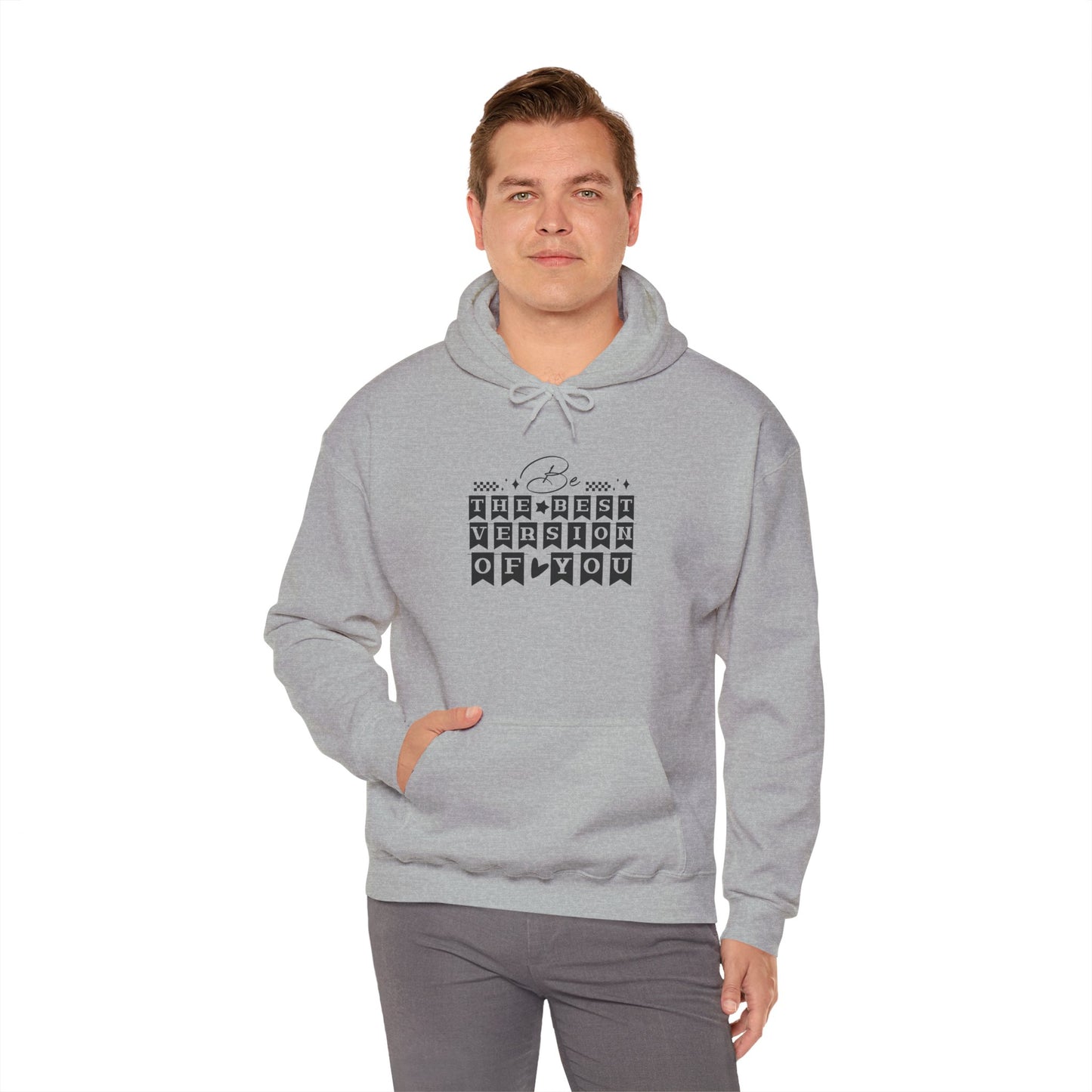 Hoodie — "All I Want Is A Version Of You" Minimalist Lyric Graphic Pullover