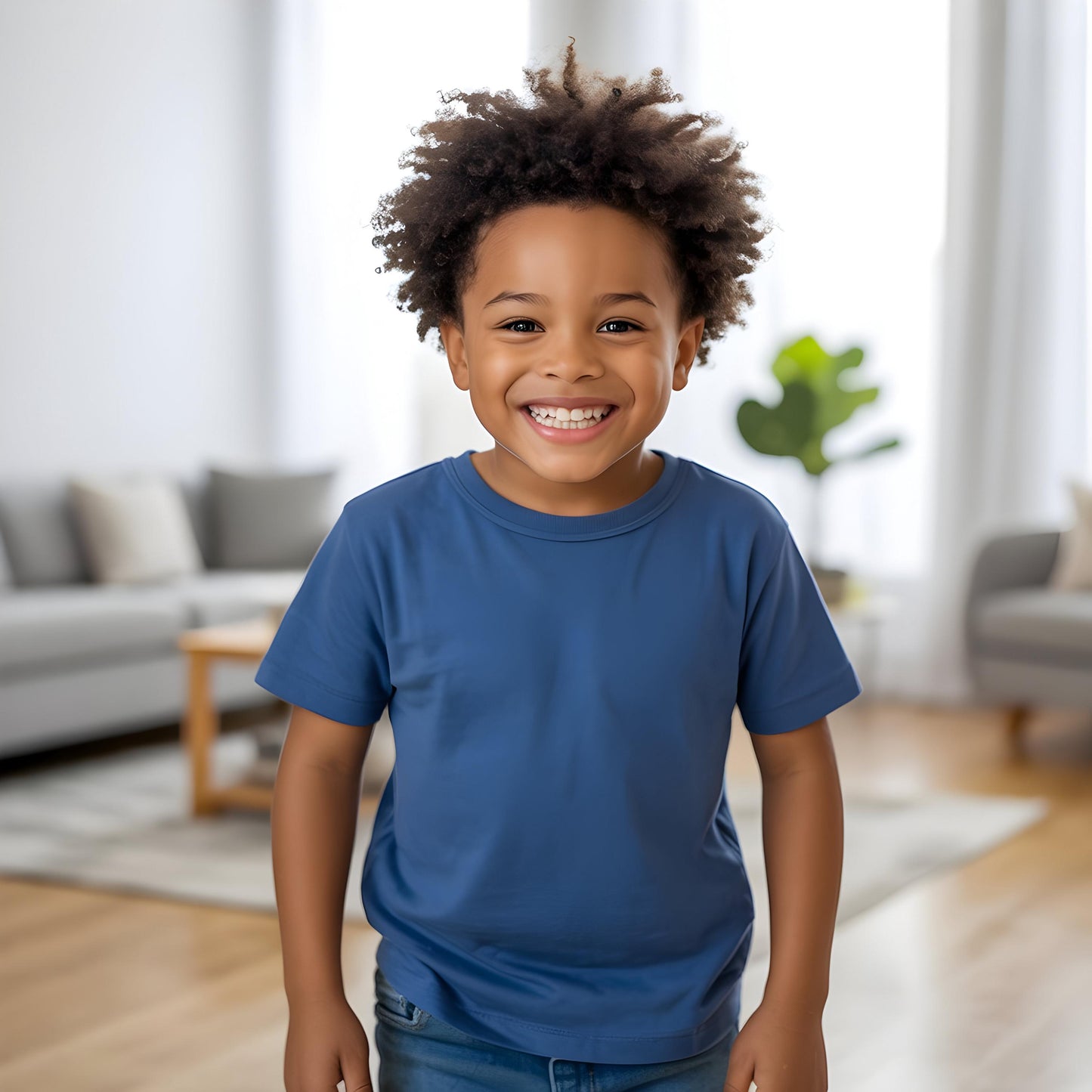 25 Kids T-Shirt Mockups, Bella Canvas 3001Y (PSD + JPEG)