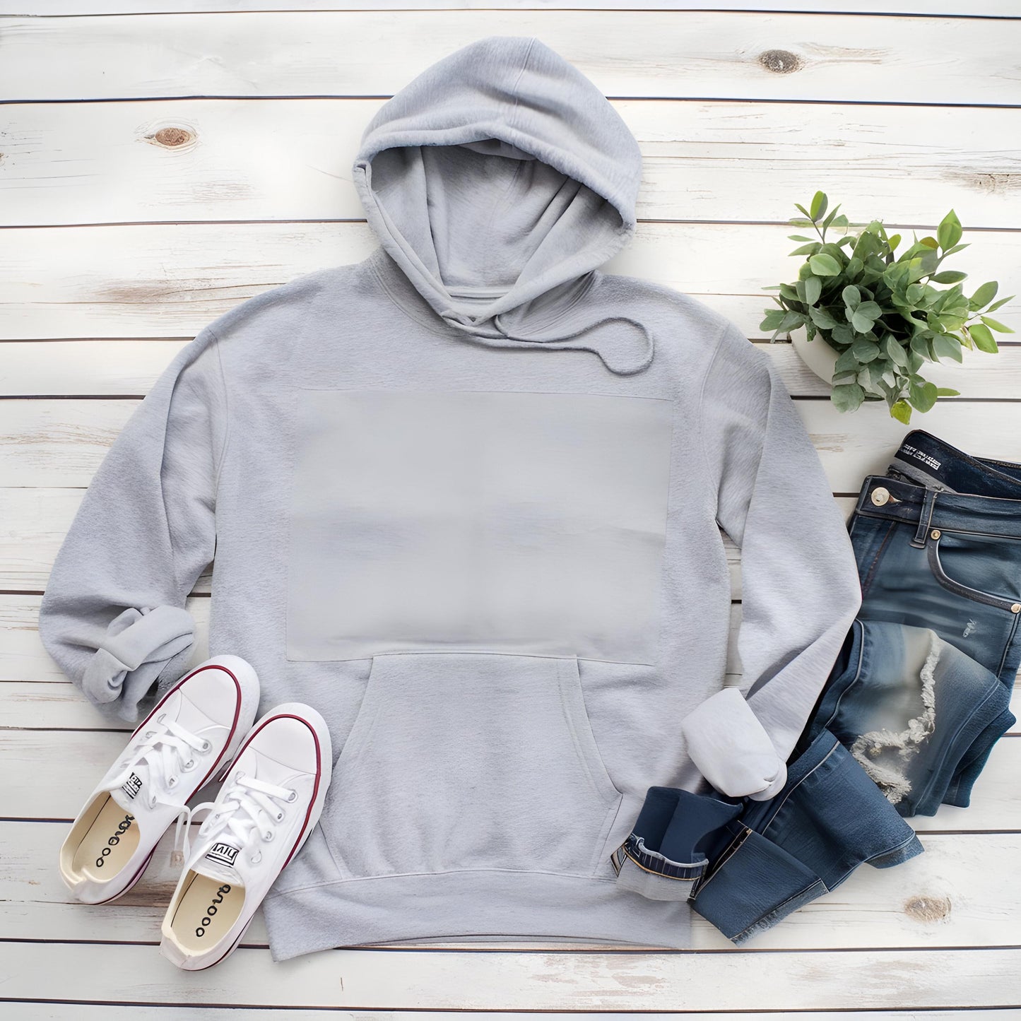 Gildan 18500 Hoodie Mockup Bundle, Flat Lay PSD & JPEG (Digital Download)