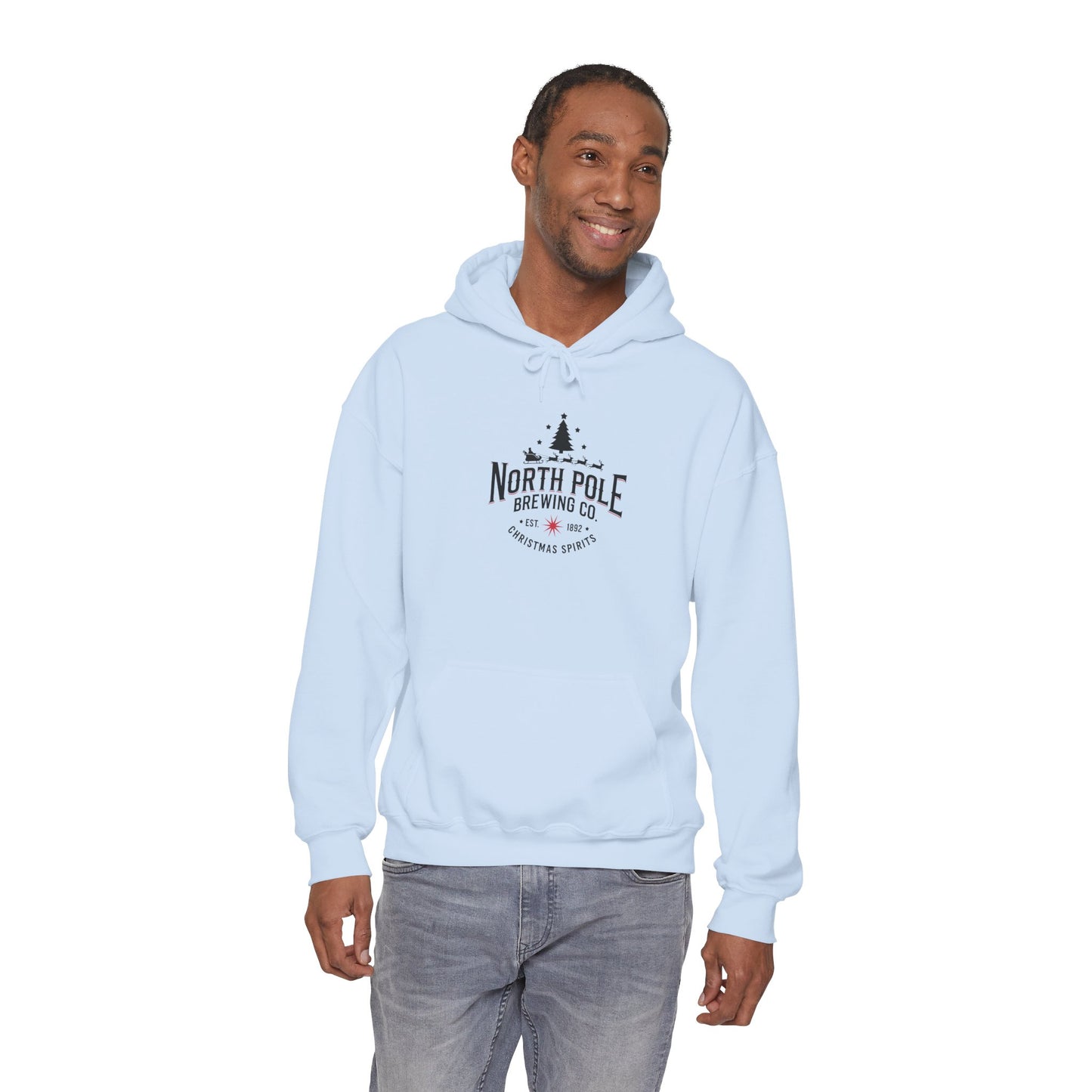 North Pole Brewing Co. Hoodie — Christmas Brewery Holiday Sweatshirt