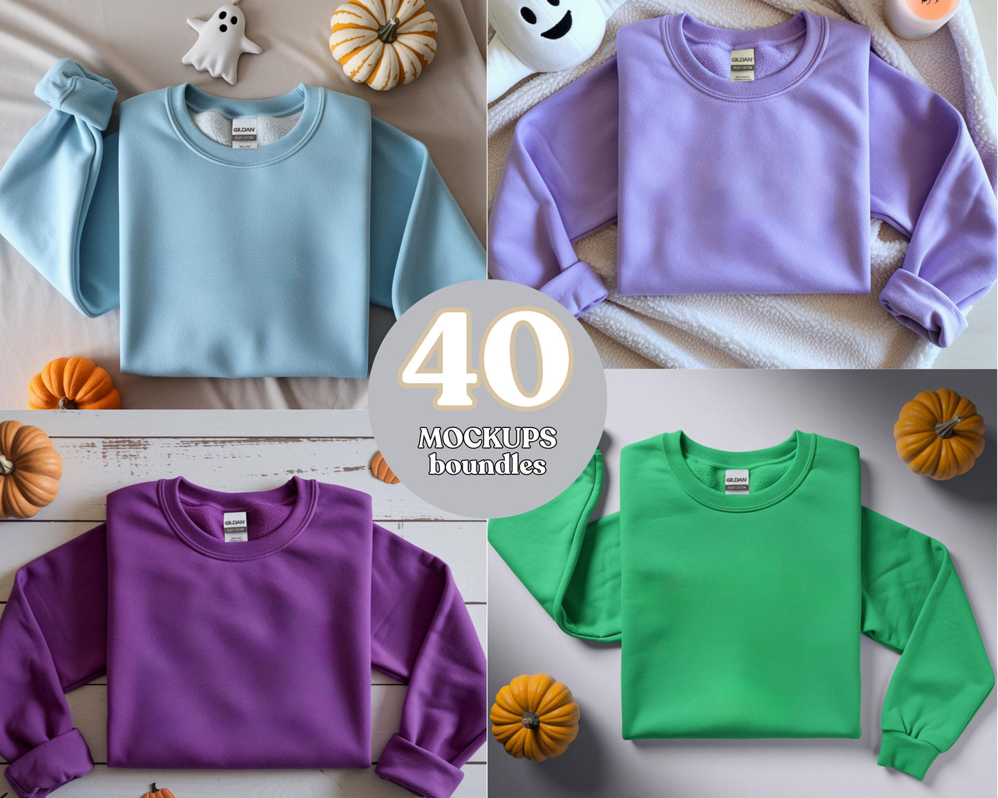 Digital Download Sweatshirt Mockup, Comfort Colors 1466, Christmas & Halloween, Apparel Design, Festive Season