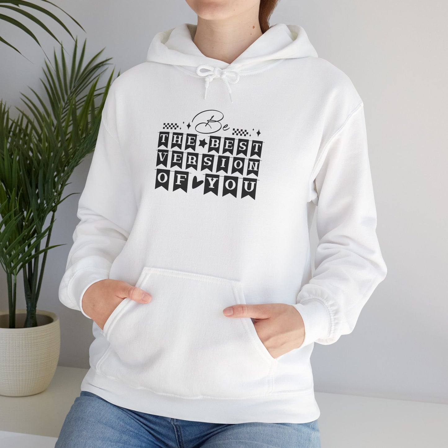 Hoodie — "All I Want Is A Version Of You" Minimalist Lyric Graphic Pullover