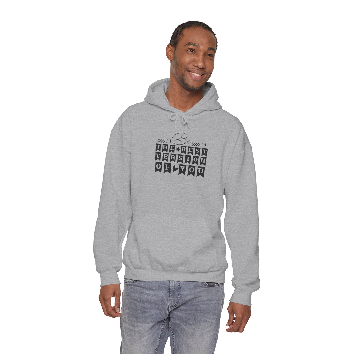 Hoodie — "All I Want Is A Version Of You" Minimalist Lyric Graphic Pullover