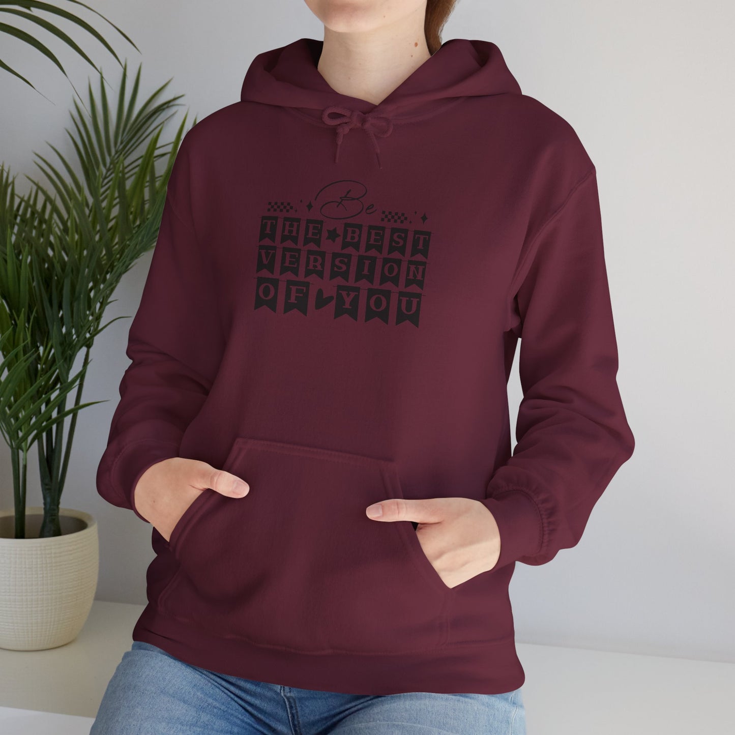 Hoodie — "All I Want Is A Version Of You" Minimalist Lyric Graphic Pullover