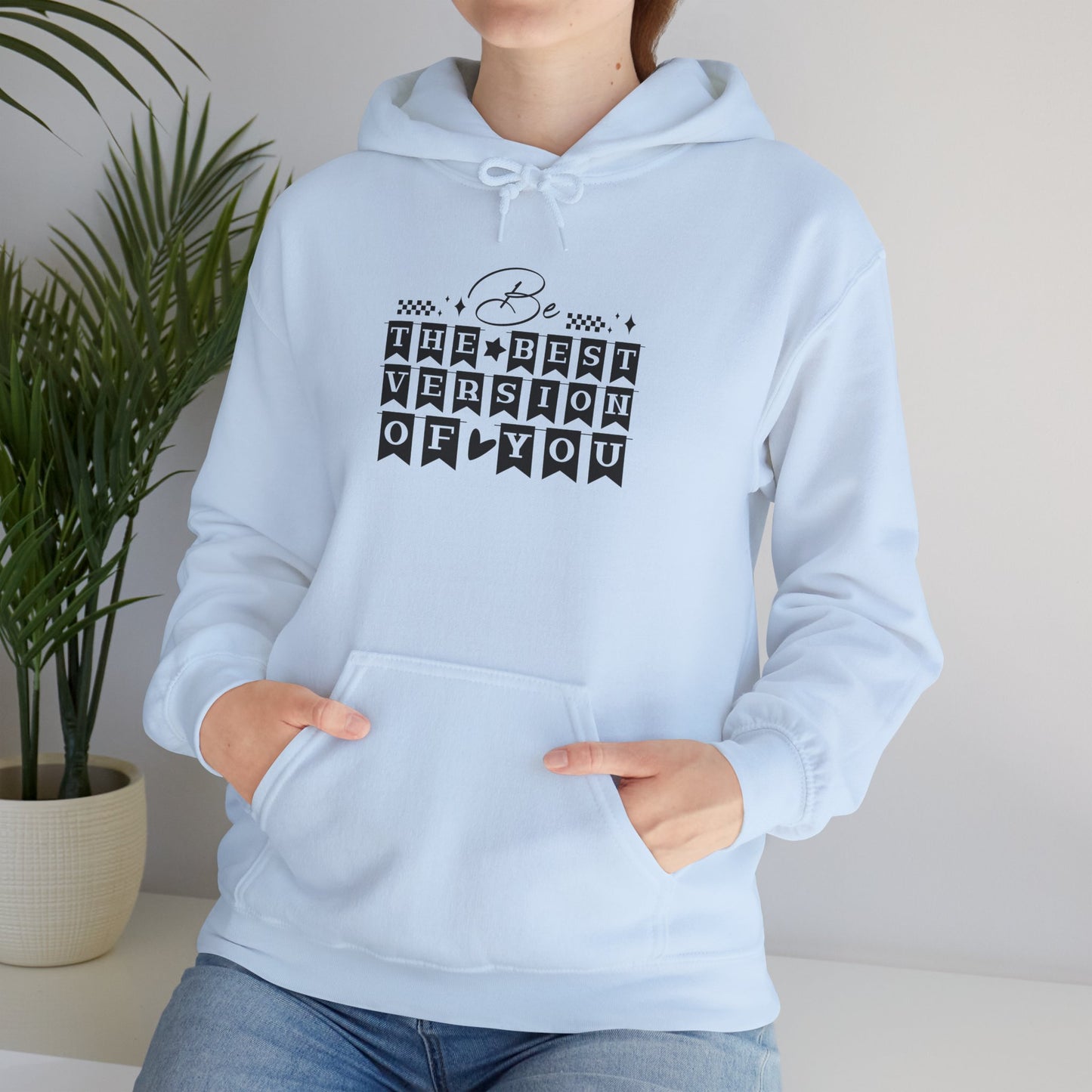 Hoodie — "All I Want Is A Version Of You" Minimalist Lyric Graphic Pullover