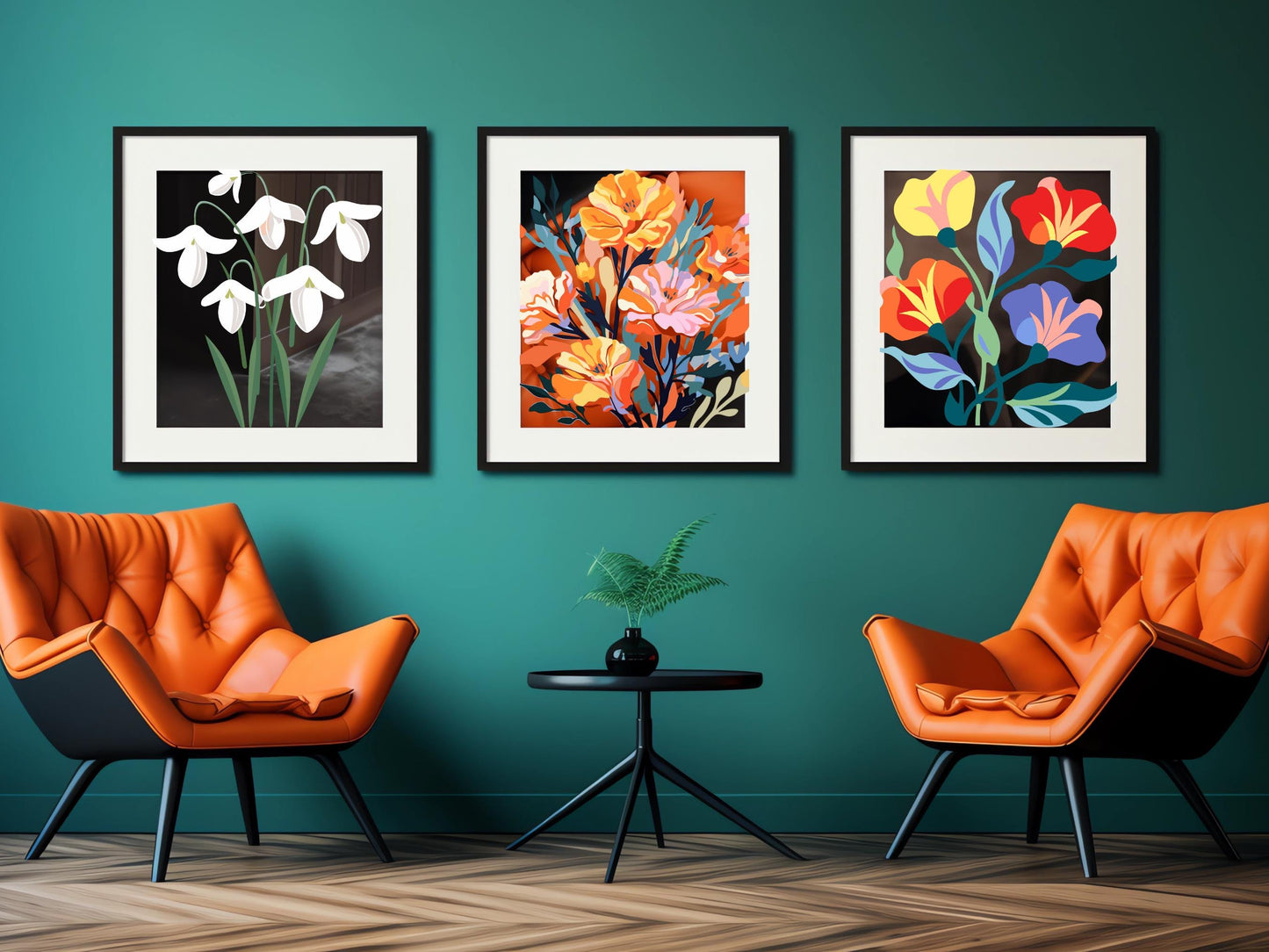 Stampa artistica astratta: arredamento minimalista boho per la casa (download digitale)