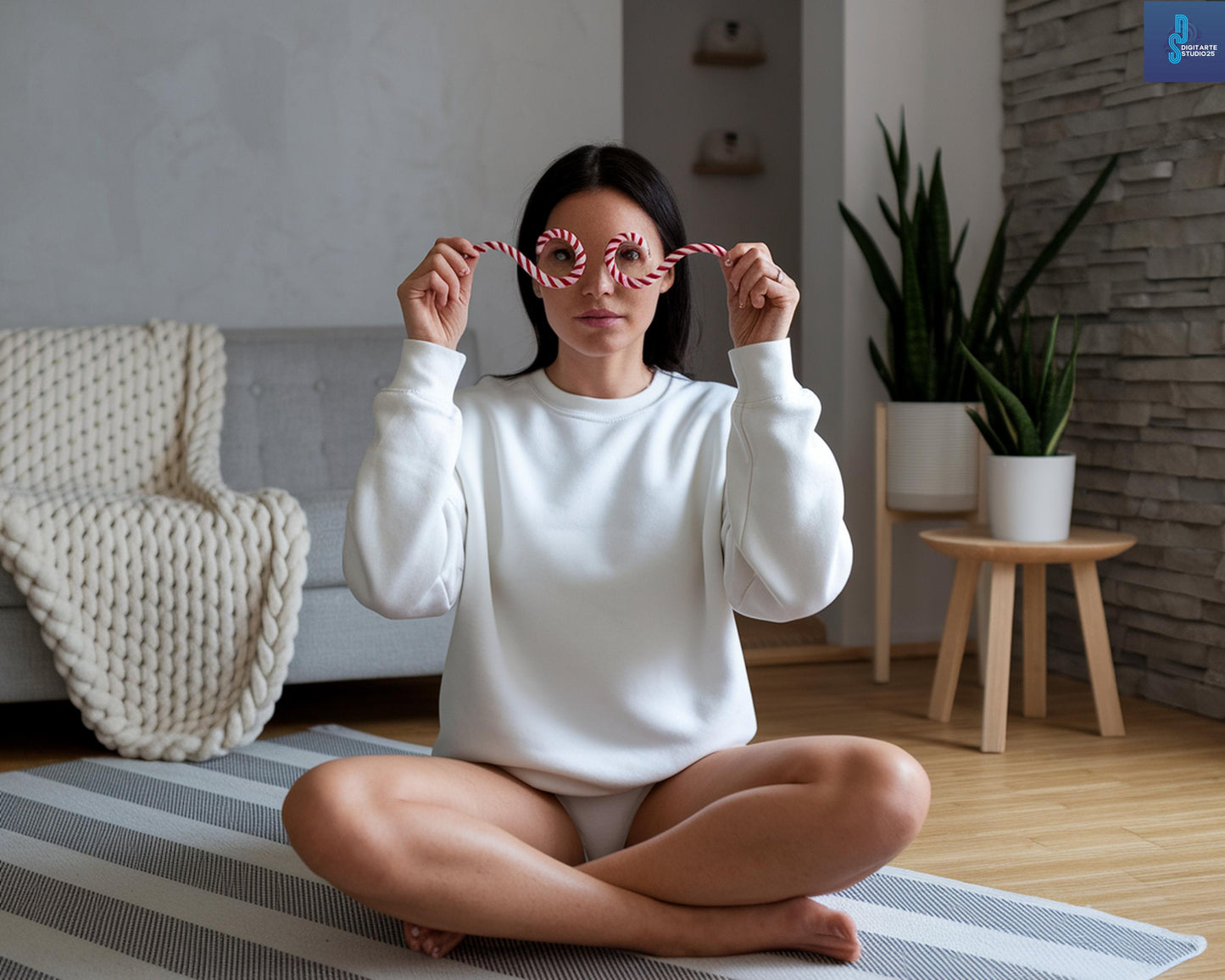 Comfort Colors 6014 Mockup Bundle, Long Sleeve Shirt (Digital Download)