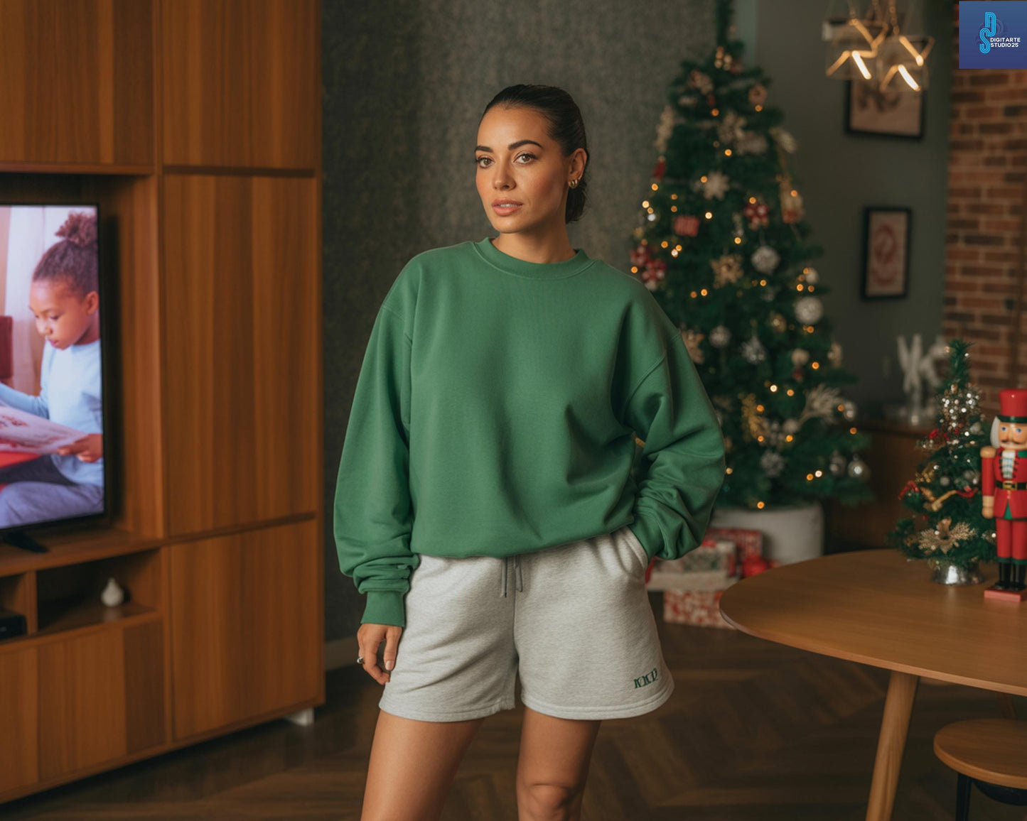 Comfort Colors 6014 Mockup Bundle, Long Sleeve Shirt (Digital Download)