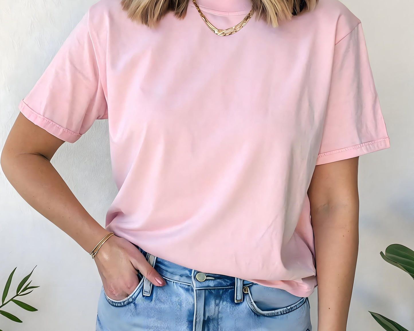 Comfort Colors 1717 T-Shirt Mockup Bundle, 70 Boho Oversized Tee Mockups