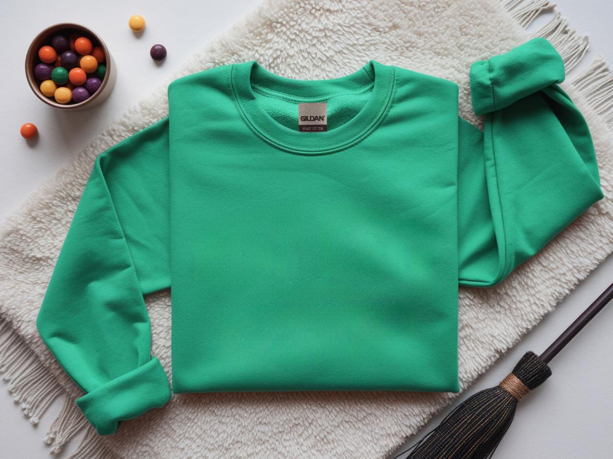 Digital Download Sweatshirt Mockup, Comfort Colors 1466, Christmas & Halloween, Apparel Design, Festive Season