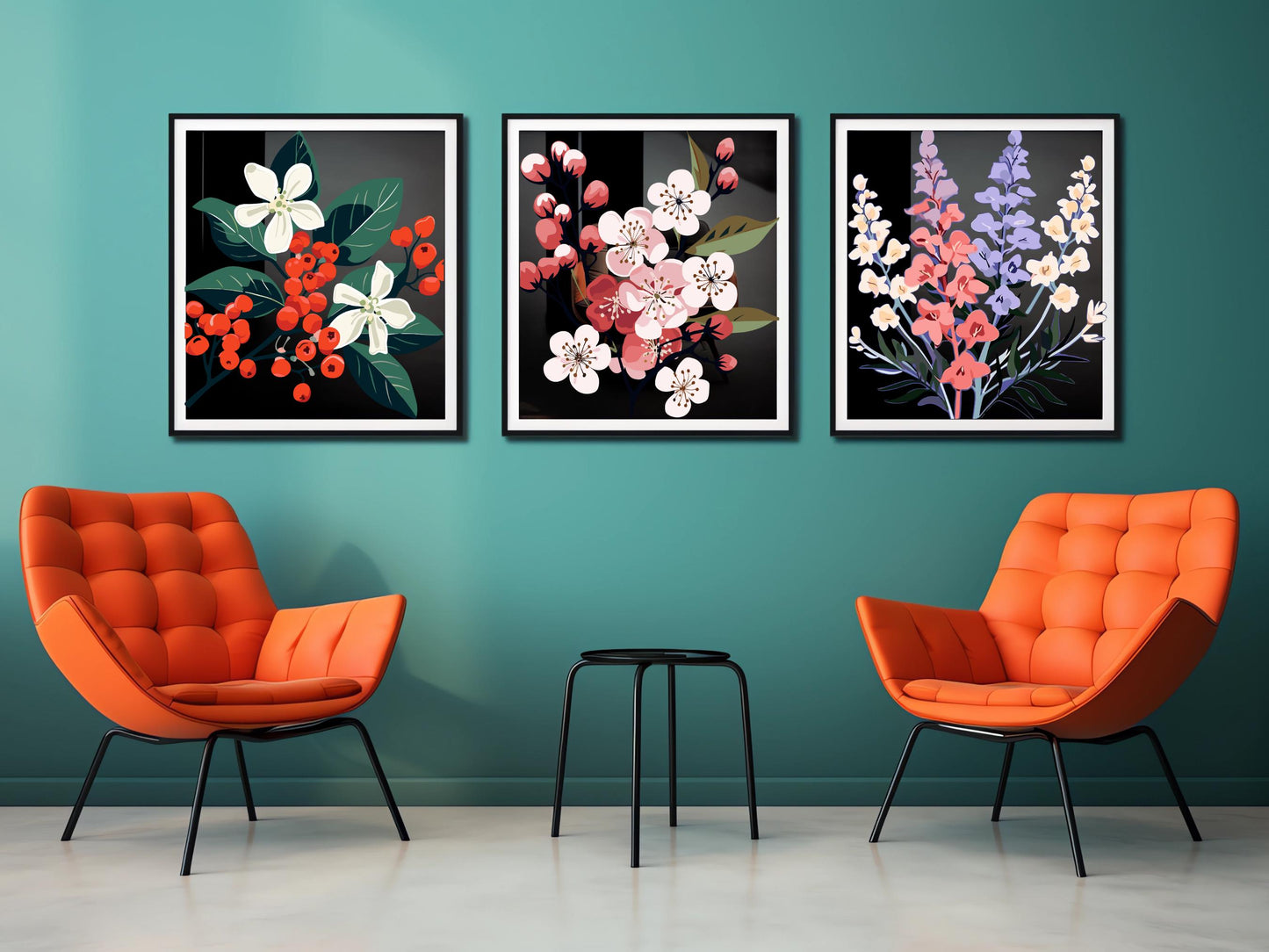 Printable Positive Affirmations Wall Art | Self-Love Quote Print | Minimalist Motivation Poster | Mindfulness Digital Download