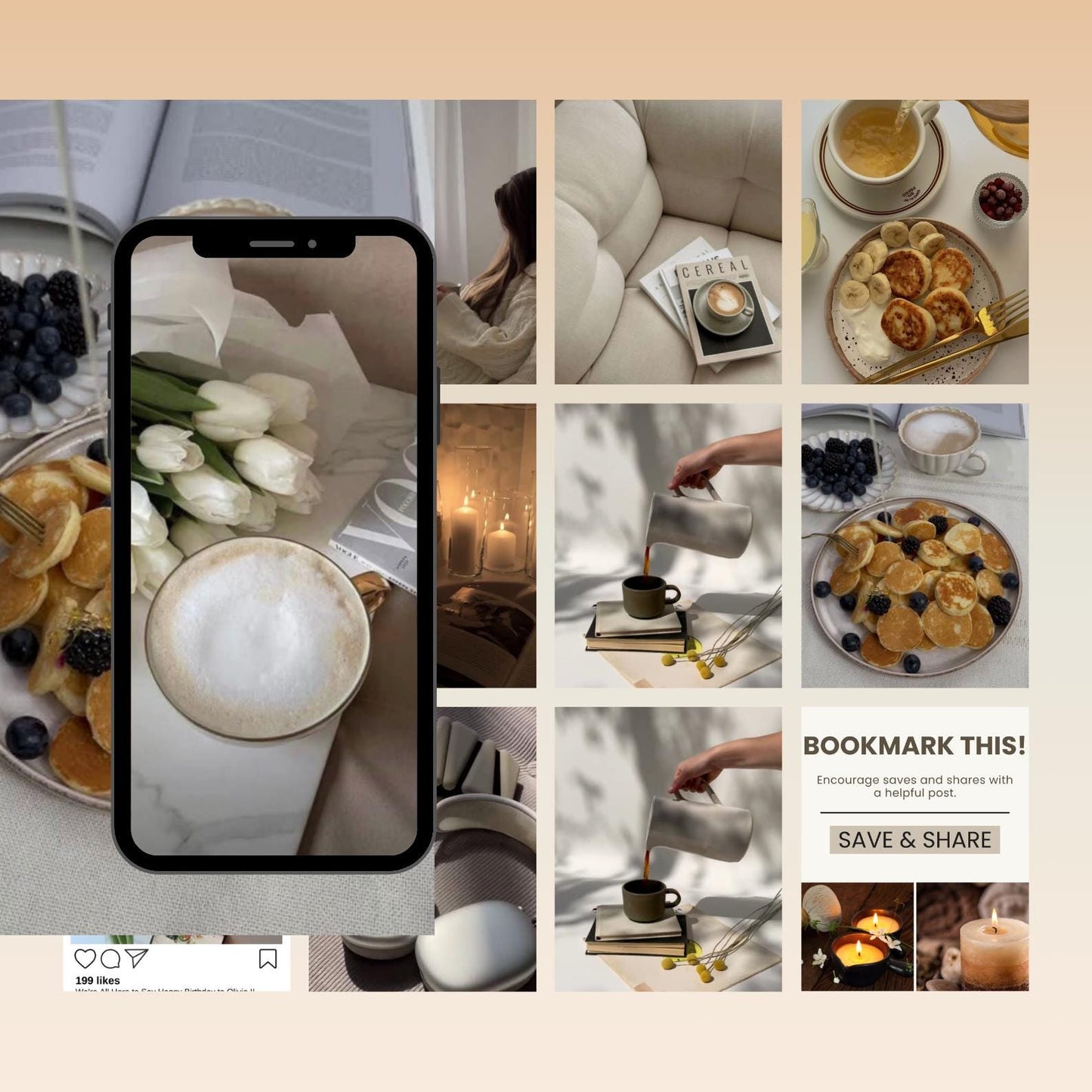 Faceless Instagram Reels , Aesthetic Faceless Videos,  Faceless Reels, Faceless Digital Marketing Videos  Instagram Marketing Templates